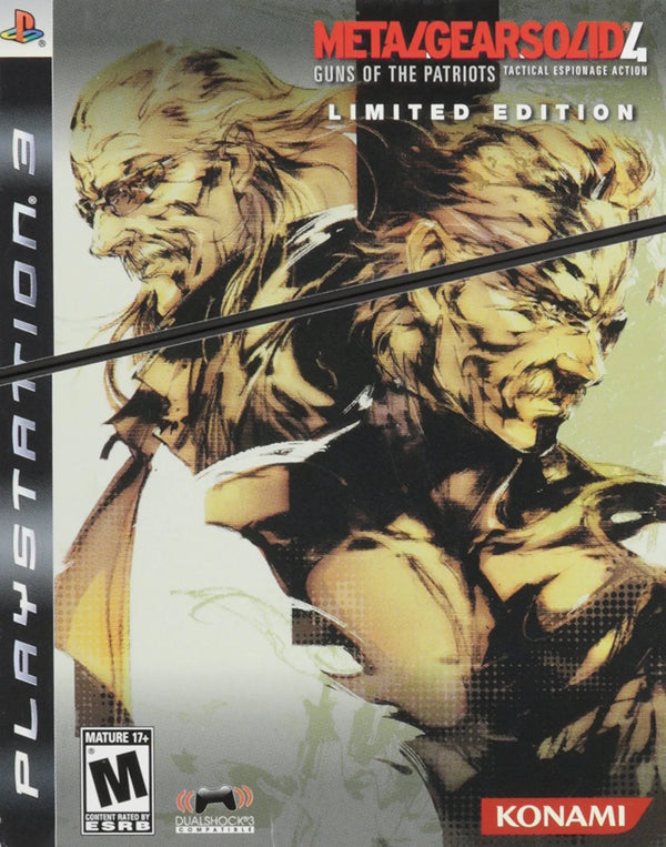 Metal Gear Solid 4 Guns of the Patriots [Limited Edition] Playstation 3