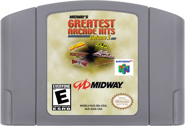 Midway's Greatest Arcade Hits Vol 1 Nintendo 64