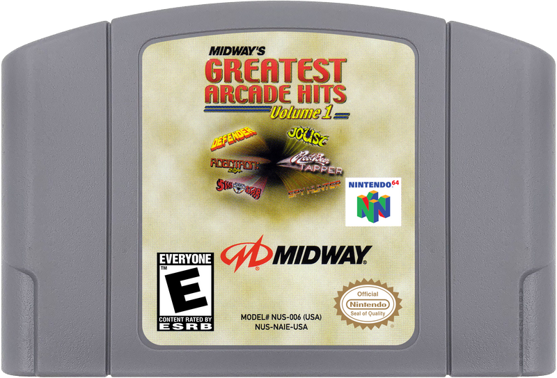 Midway's Greatest Arcade Hits Vol 1 Nintendo 64