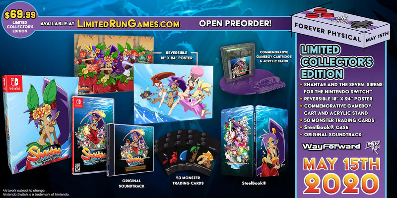 Shantae and the Seven Sirens [Collector's Editions] Nintendo Switch