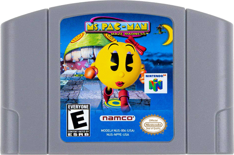 Ms. Pac-Man Maze Madness N64