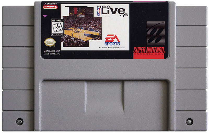 NBA Live 96 Super Nintendo