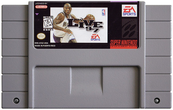 NBA Live 97 Super Nintendo