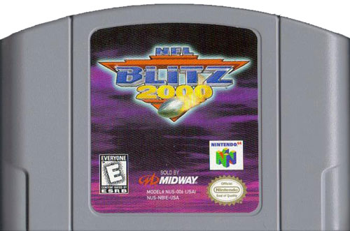 NFL Blitz 2000 Nintendo 64 (Cartridge only)