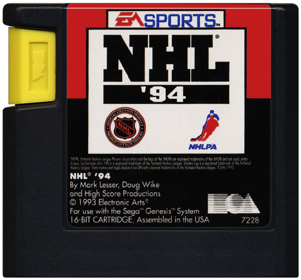 NHL 94 Sega Genesis