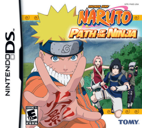 Naruto Path of The Ninja Nintendo DS