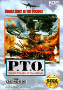 P.T.O. Pacific Theater of Operations Sega Genesis