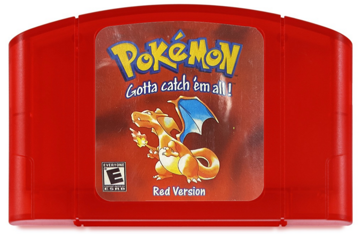 Nintendo Pokemon Pokemon Red Version Gameboy Pokemon Red Nintendo 64