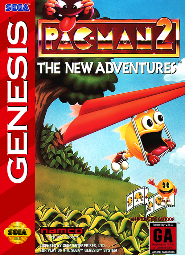 Pac-Man 2 The New Adventures Sega Genesis