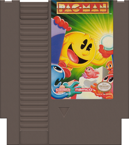 Pac-Man [Tengen Gray] NES