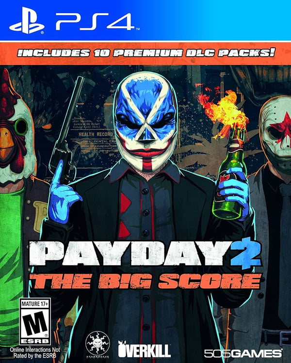 Payday 2 The Big Score Playstation 4