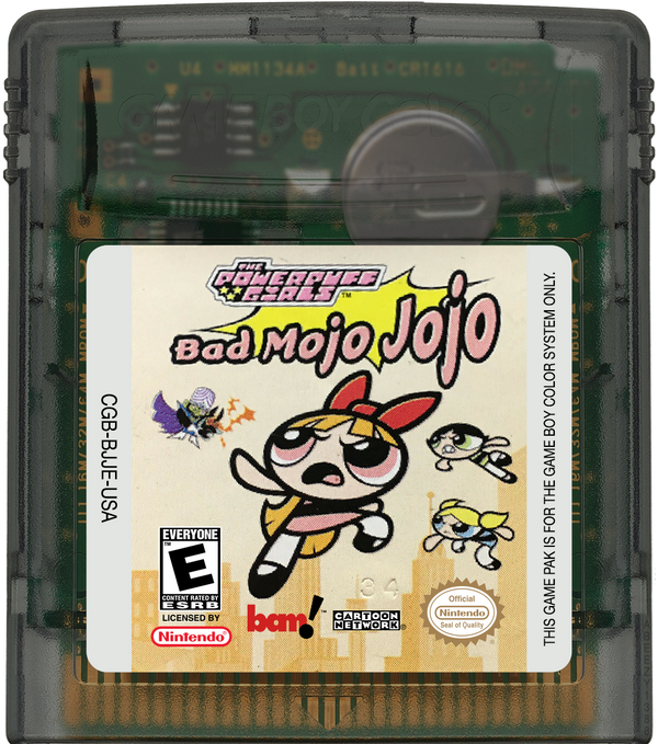 Powerpuff Girls Bad Mojo Jojo Game Boy Color