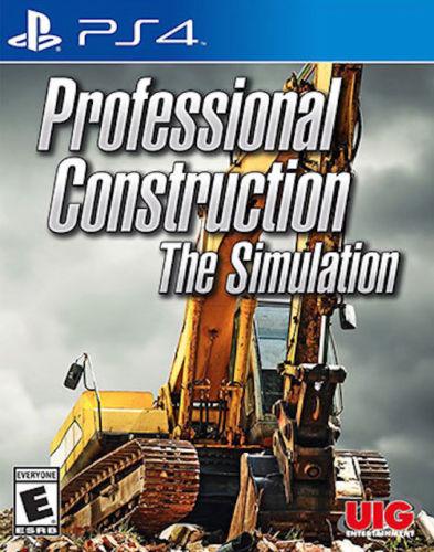 Professional Construction The Simulation Playstation 4
