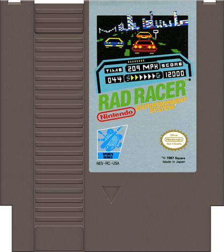 Rad Racer NES