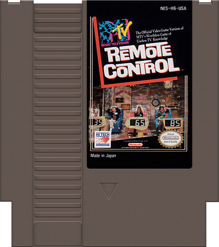 MTV Remote Control NES