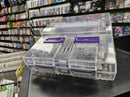 Super Nintendo System - Clear Transparent Shell