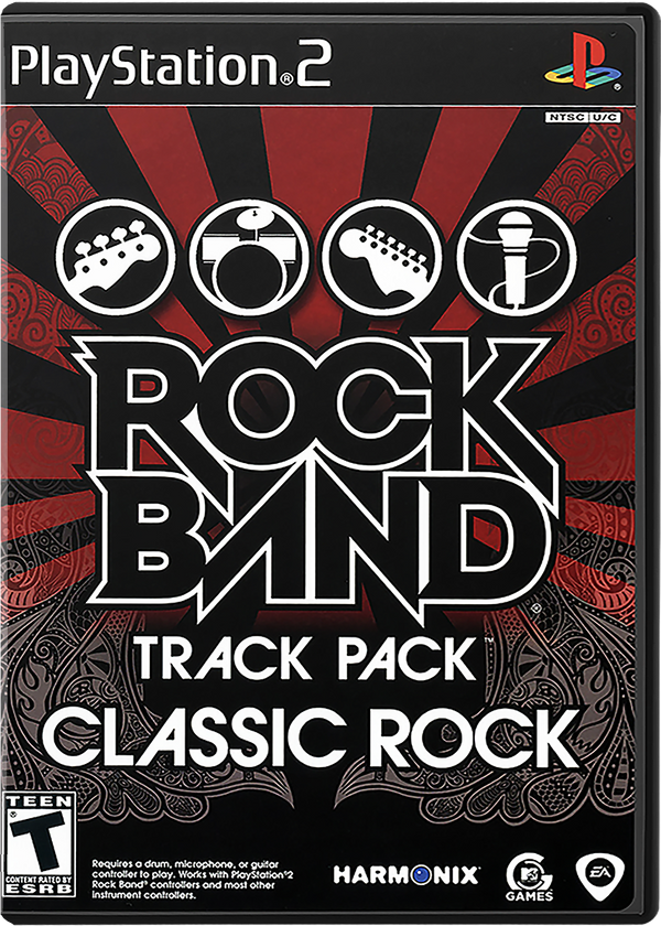 Rock Band Track Pack: Classic Rock Playstation 2