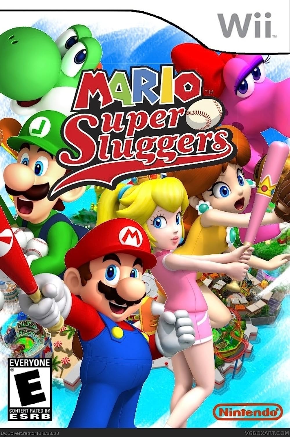 Mario Sloogs Mario Super Sluggers Wii