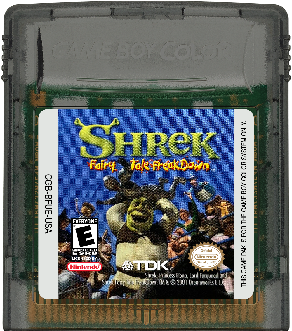 Shrek Fairy Tales Freakdown Game Boy Color