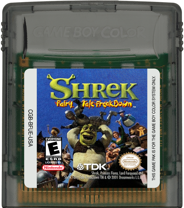 Shrek Fairy Tales Freakdown Game Boy Color