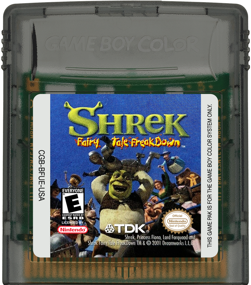 Shrek Fairy Tales Freakdown Game Boy Color