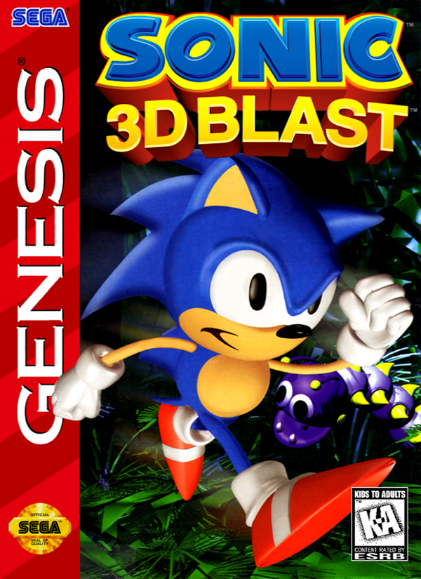 Sonic 3D Blast Sega Genesis