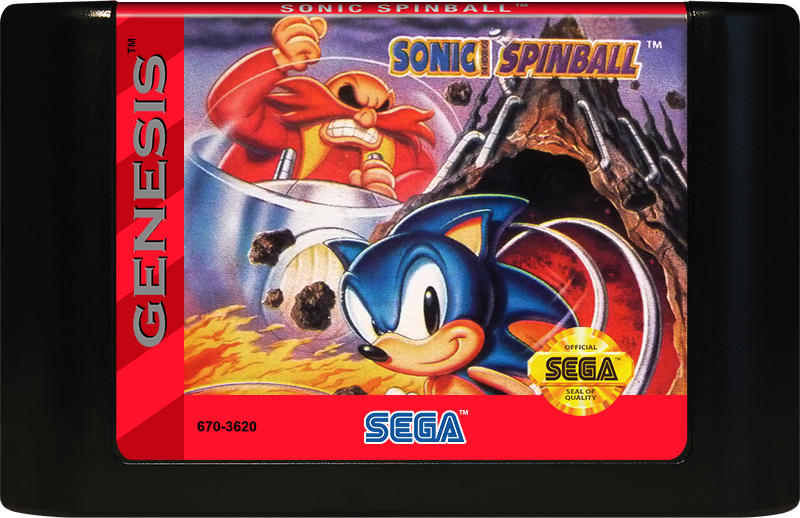 Sonic Spinball Sega Genesis