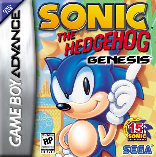 Sonic The Hedgehog Genesis GameBoy Advance