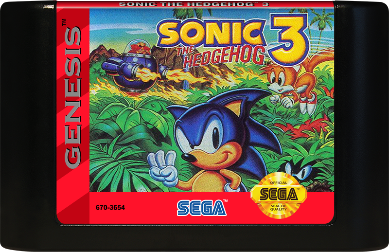 Sonic The Hedgehog 3 Sega Genesis