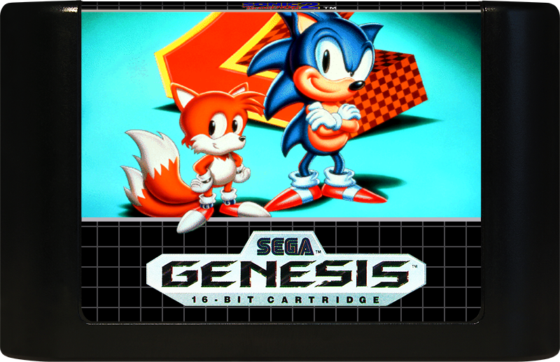 Sonic The Hedgehog 2 Sega Genesis