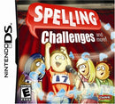 Spelling Challenges Nintendo DS