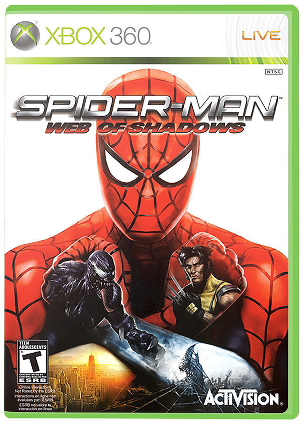 Spiderman Web Of Shadows Xbox 360