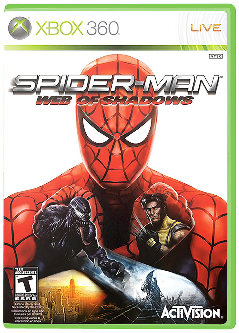 Spiderman Web Of Shadows Xbox 360