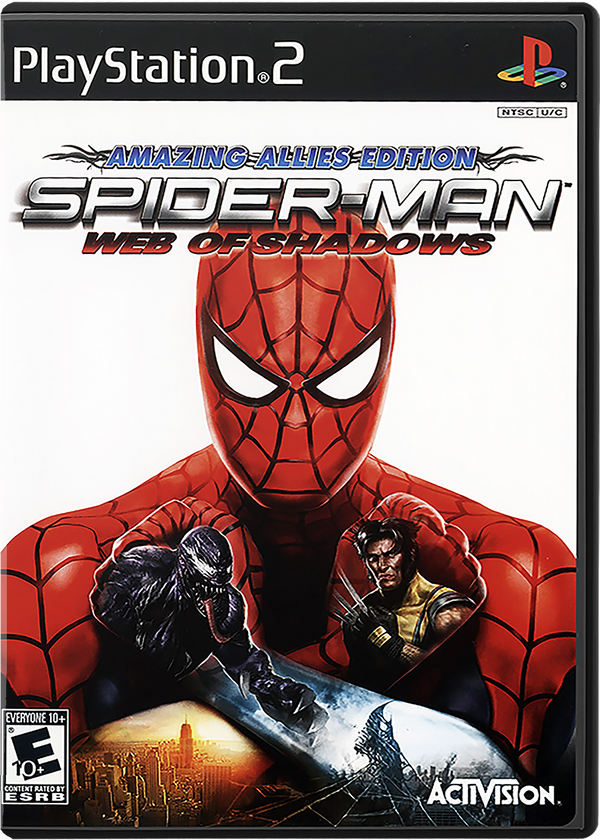 Spiderman Web of Shadows Playstation 2