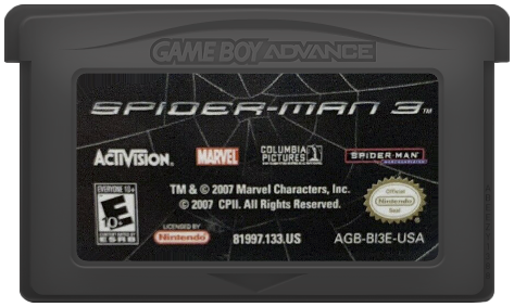 Spider-Man 3 Game Boy Advance