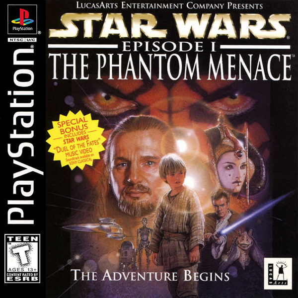 Star Wars Phantom Menace Playstation