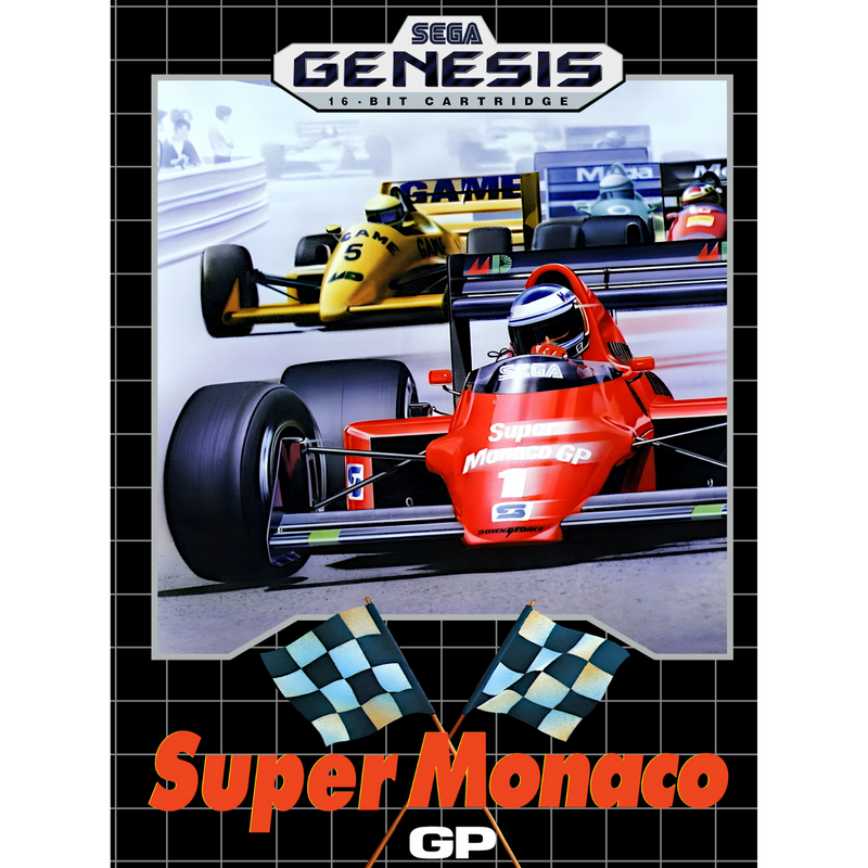 Super Monaco GP Sega Genesis