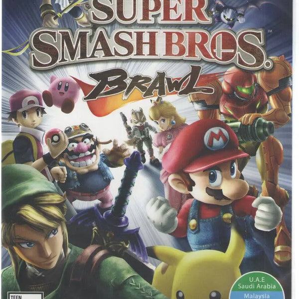 Super mario hot sale bros brawl wii