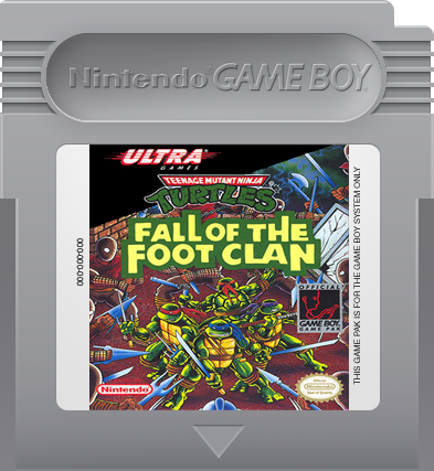 Teenage Mutant Ninja Turtles Fall Of The Foot Clan Game Boy