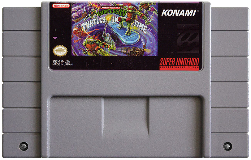 Teenage Mutant Ninja Turtles IV Turtles In Time Super Nintendo