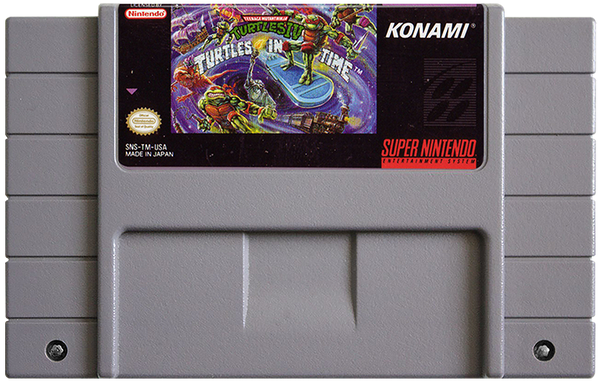 Teenage Mutant Ninja Turtles IV Turtles In Time Super Nintendo