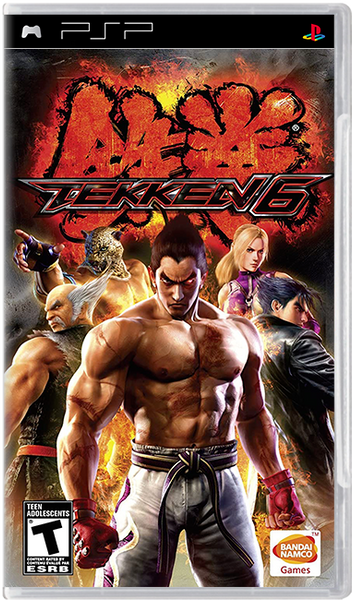 PSPソフト EU版 Tekken 6 Platinum namco♪♪ Tekken6-01_600x600_crop_center