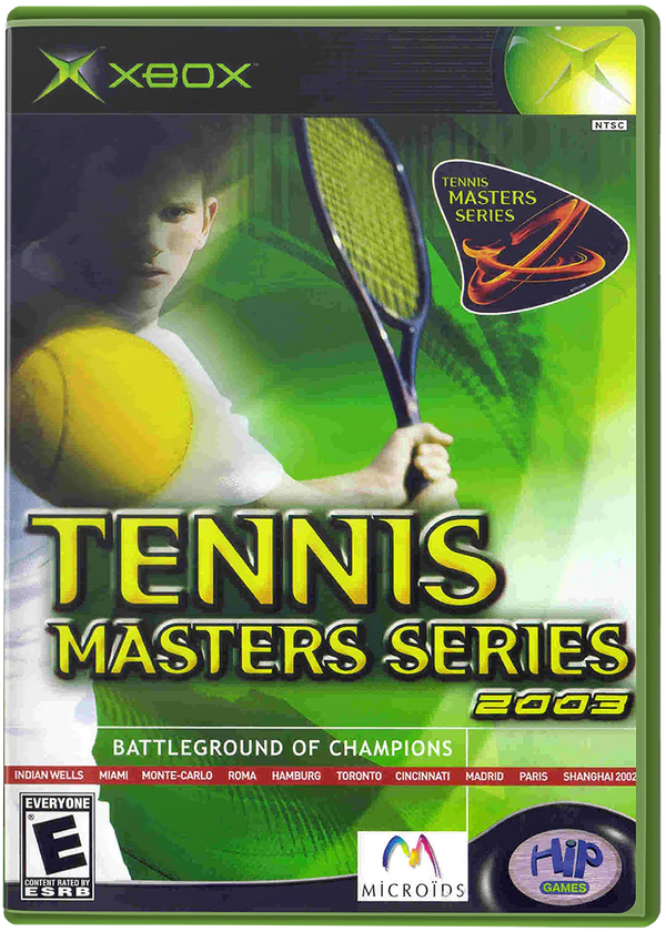 Tennis Masters Series 2003 Xbox