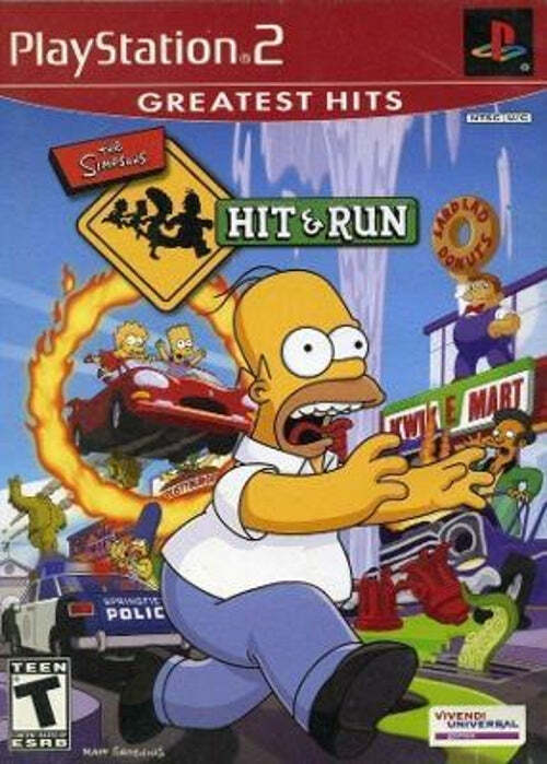 The Simpsons Hit And Run [Greatest Hits] Playstation 2