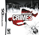 Unsolved Crimes Nintendo DS
