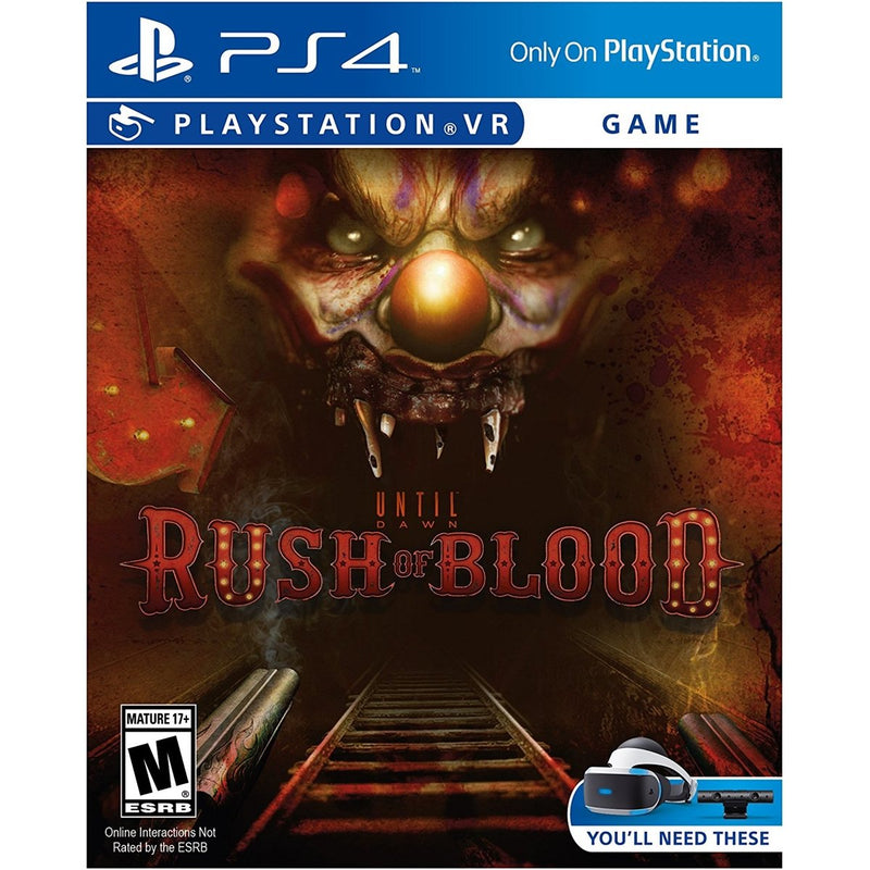 Until Dawn: Rush Of Blood Playstation 4