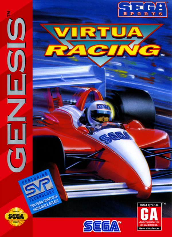 Virtua Racing Sega Genesis