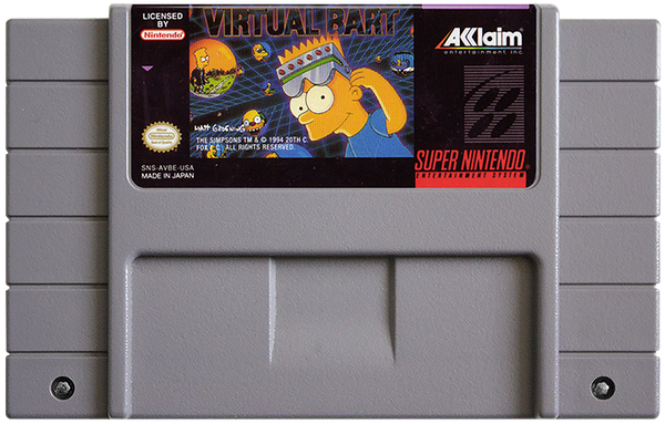 Virtual Bart Super Nintendo