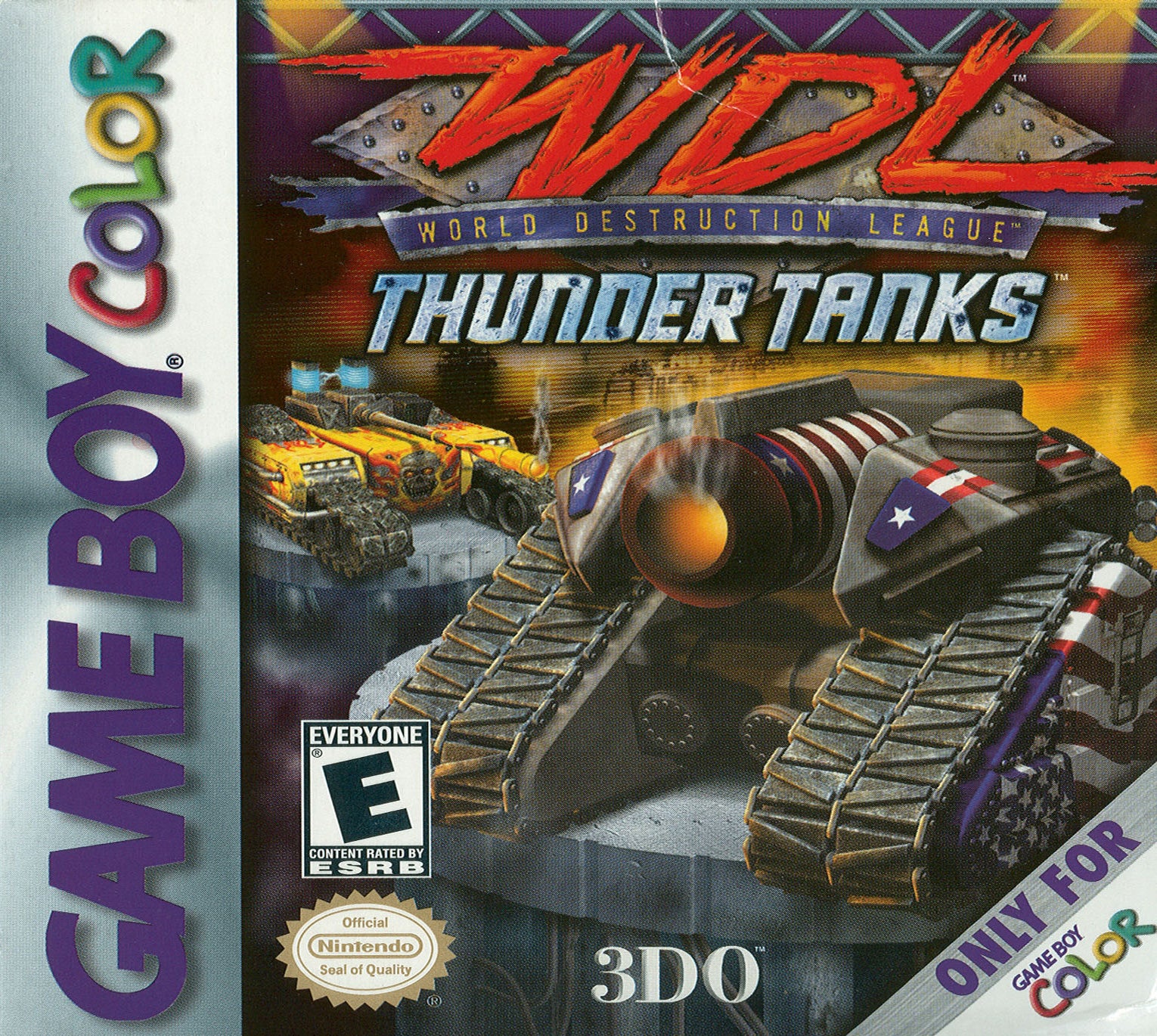 WDL Thunder Tanks GameBoy Color