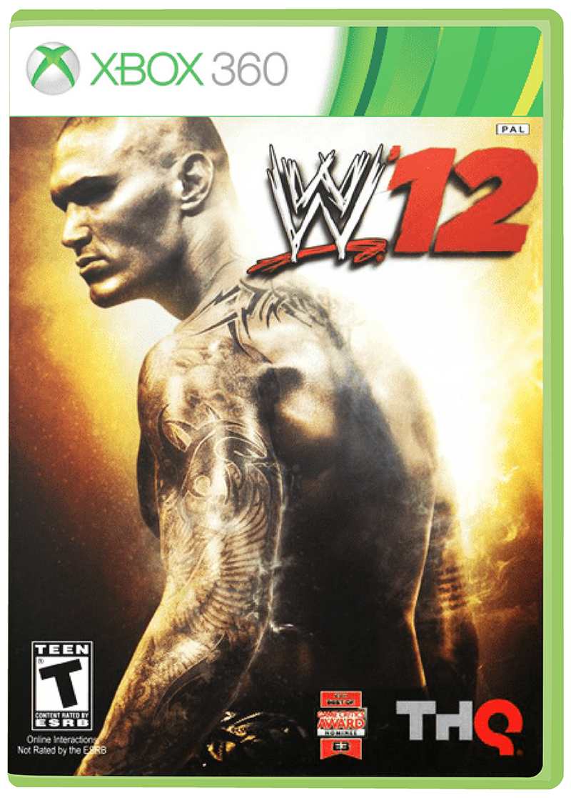 WWE 12 Xbox 360